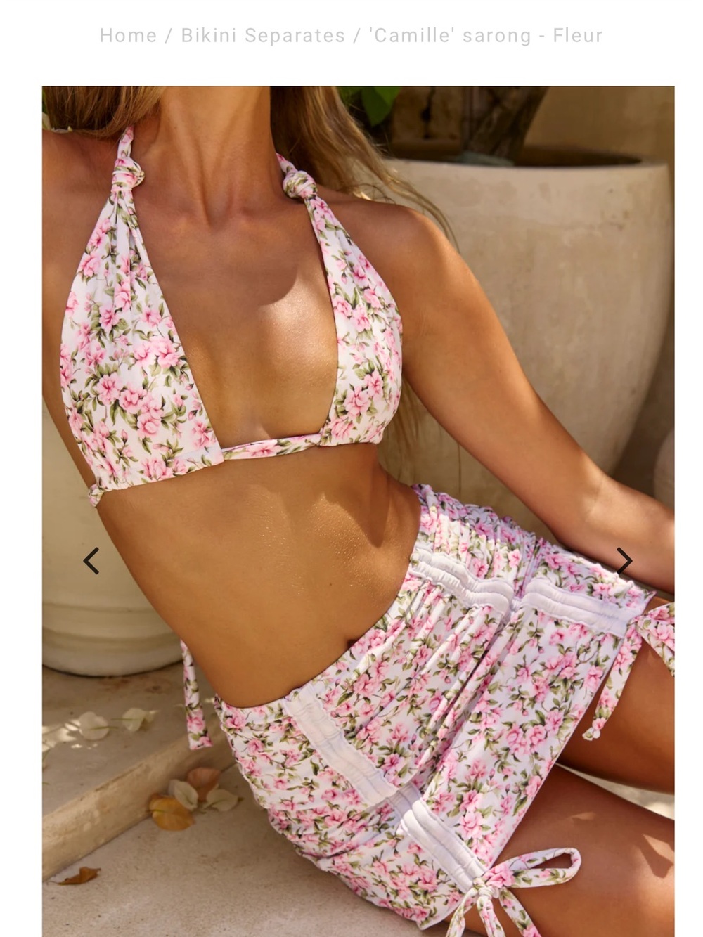 Haute swimwear set